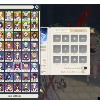Genshin Impact End Game ASIA+EU|AR59|13 Limited+12(*5Wep)|2 PremTeam|[Arle image 1