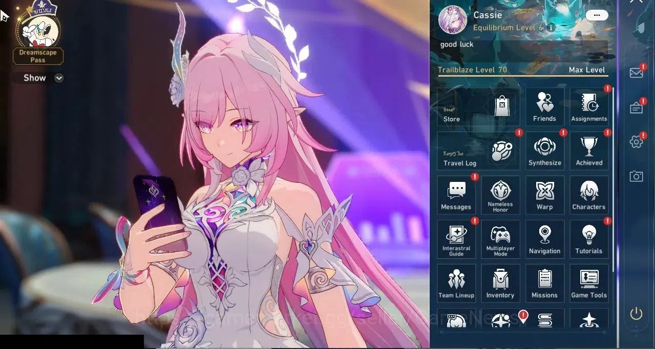 Honkai Star Rail Accounts Others Asia|TL 70|24 Limited|3 PremTeam|(Castorice,Cyrene,Hyacine,Sparkle)+Sign, Evanescia,The 1
