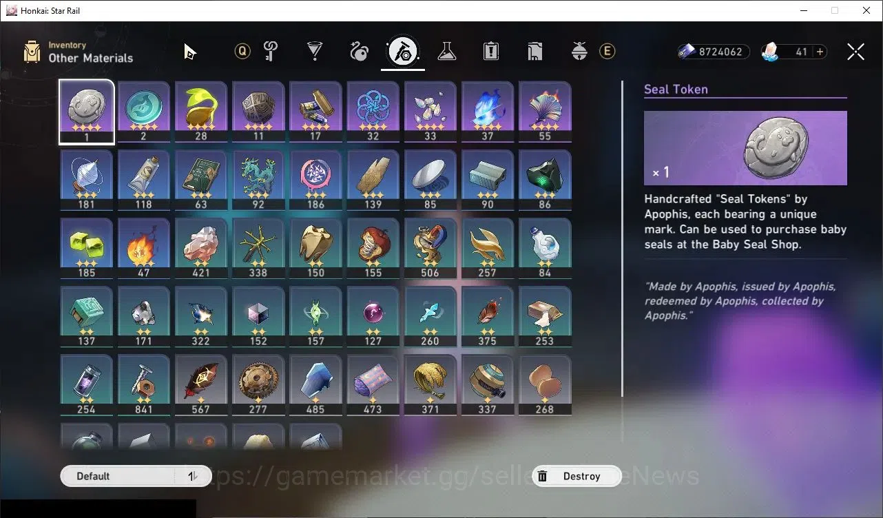 Honkai Star Rail Accounts Others Asia|TL 70|24 Limited|3 PremTeam|(Castorice,Cyrene,Hyacine,Sparkle)+Sign, Evanescia,The 14