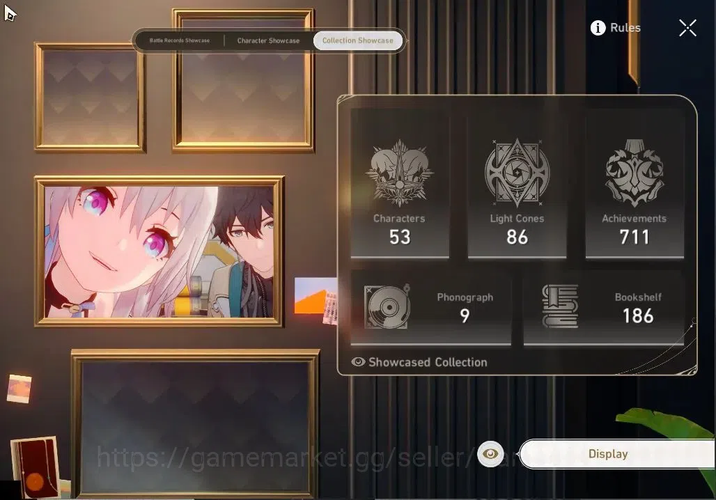 Honkai Star Rail Accounts Others Asia|TL 70|24 Limited|3 PremTeam|(Castorice,Cyrene,Hyacine,Sparkle)+Sign, Evanescia,The 3