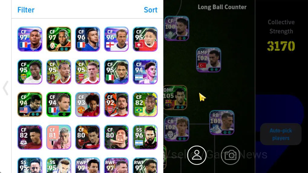 eFootball Accounts Mobile|Shinji Okazaki Long-reach Tackle,{El-Hadji  image 2