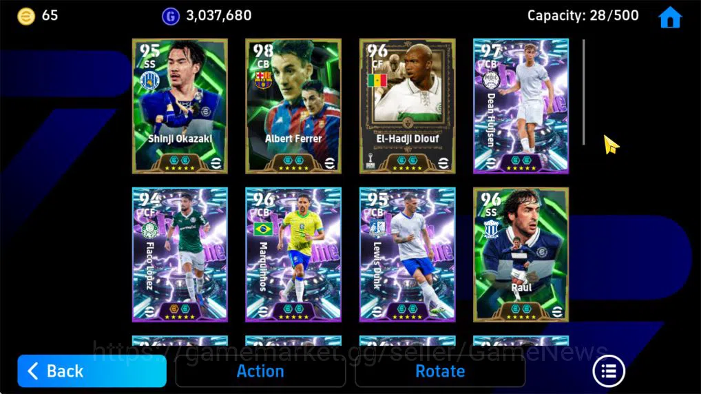 eFootball Accounts Mobile|Shinji Okazaki Long-reach Tackle,{El-Hadji  image 5