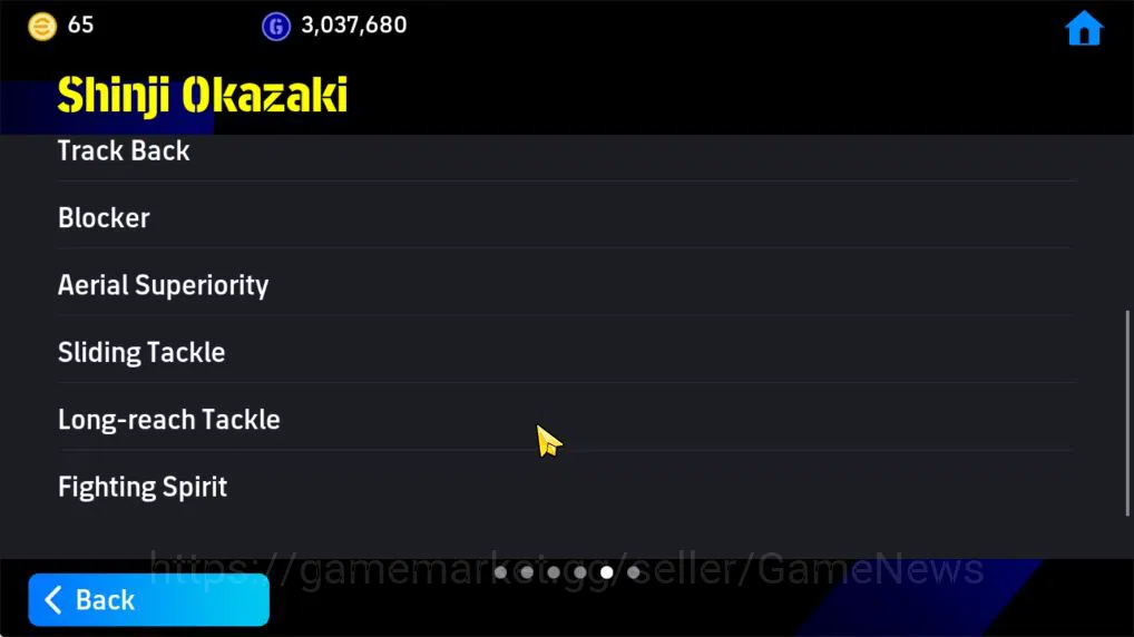 eFootball Accounts Mobile|Shinji Okazaki Long-reach Tackle,{El-Hadji  image 8