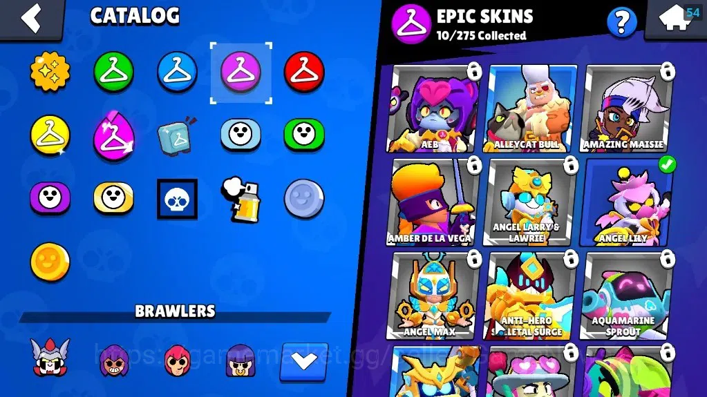 Brawl Stars Accounts 3170 Trophy|36 Brawlers 5 Max Lvl Emz,Belle,Damian image 15