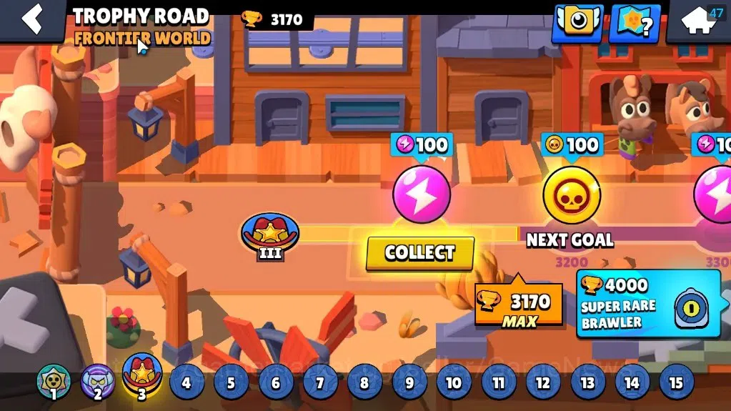 Brawl Stars Accounts 3170 Trophy|36 Brawlers 5 Max Lvl Emz,Belle,Damian image 6