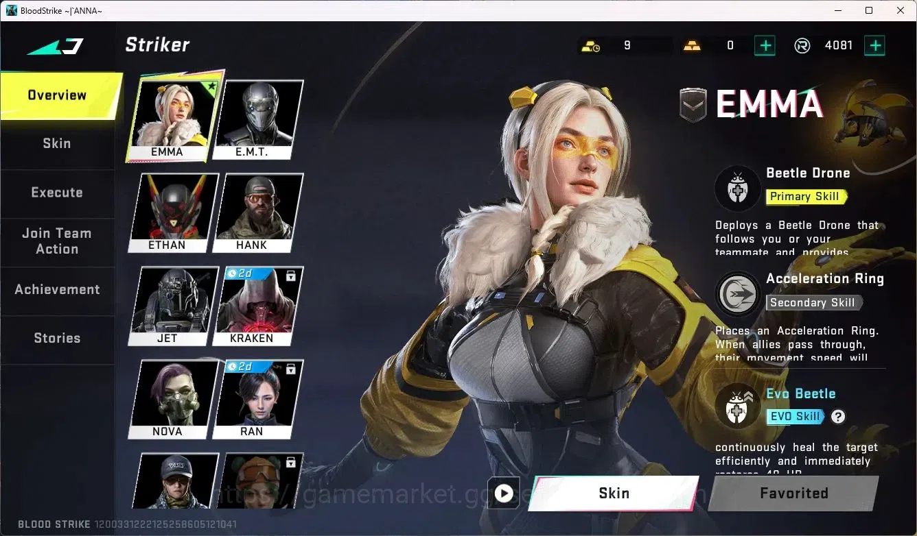 Blood Strike Accounts ASIA | Collab AK47-Sacred Axe Rhitta | Legendary M image 4