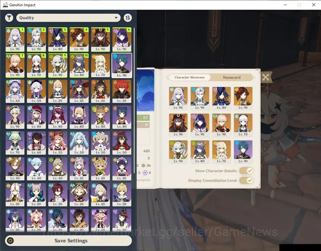 Genshin Impact Accounts ASIA|AR57|10 Limited+2(*5Weapon)|Skirk,Neuvilette, image 1