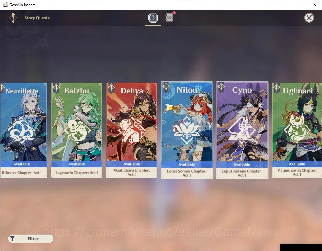Genshin Impact Accounts ASIA|AR57|10 Limited+2(*5Weapon)|Skirk,Neuvilette, image 15