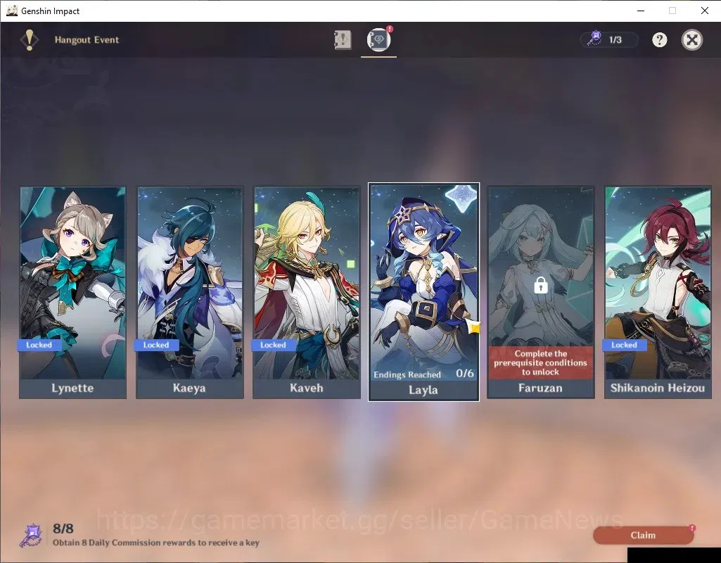 Genshin Impact Accounts ASIA|AR57|10 Limited+2(*5Weapon)|Skirk,Neuvilette, image 16
