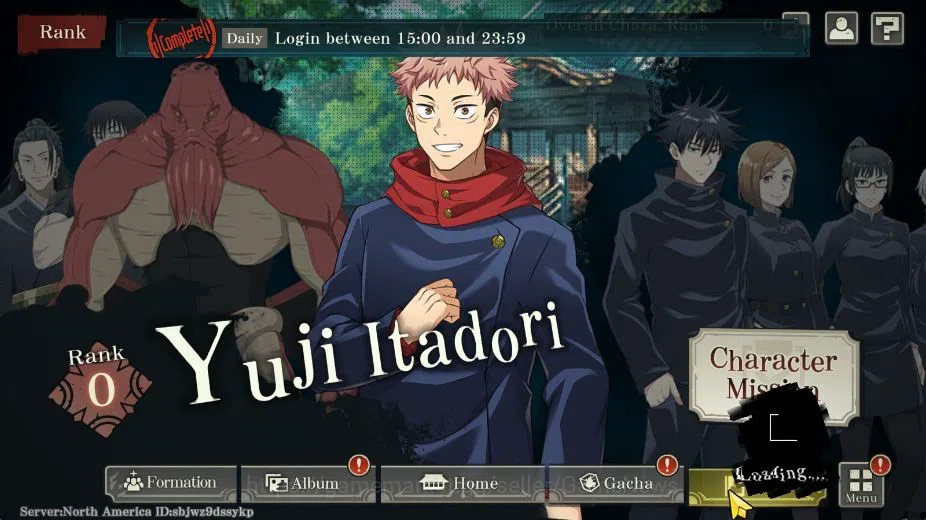 Jujutsu Kaisen: Phantom Parade Accounts NA | 5 SSR Gojo, Yuta, Nobara , Toge, Todo and etc image 3
