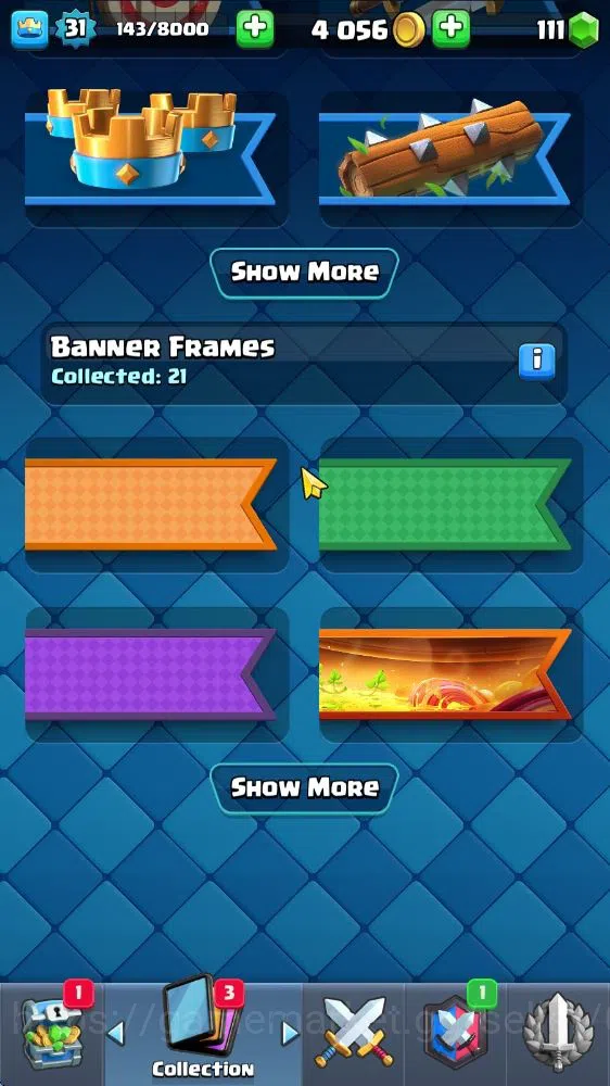 Clash Royale Accounts Midgame Lv 31|Trophy 5069|KTL 11|Limited Skin|Card 108| 5 EVO 17 Legendary 32 Epic 30 Rare 29 16