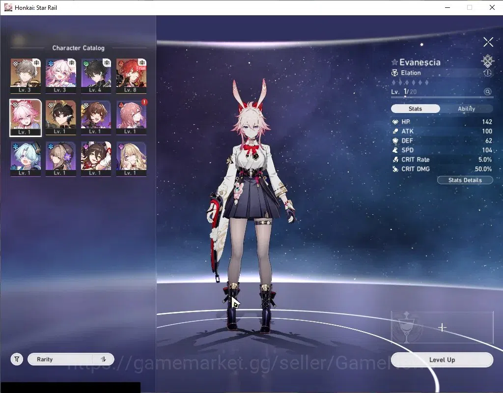 Honkai Star Rail Accounts Asia|TL 4|2 Golden Companion|2 Limited|Evanescia,D image 4