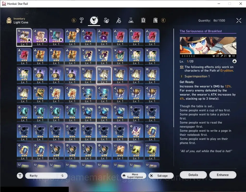 Honkai Star Rail Accounts Asia|TL 4|2 Golden Companion|2 Limited|Evanescia,D image 6