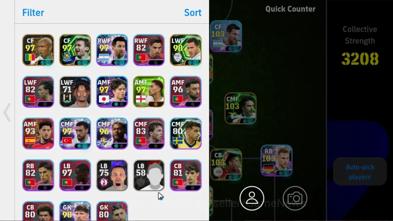 eFootball Accounts Android|Premium Portugal '26|Epic Cristian Ronaldo image 2
