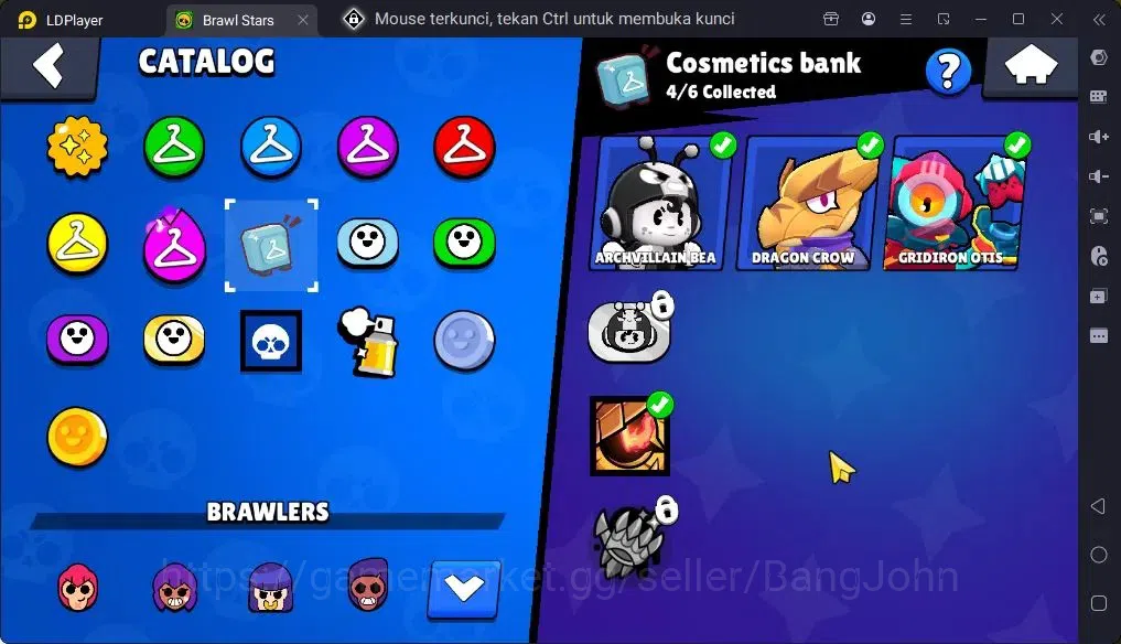 Brawl Stars Accounts Trophy 2900|30Brawler|4Max Hc(Shelly,Rico,Bo,[Edgar full Buffy]|1Legendary(Colt),1Mythic,6Epic 16