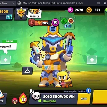 Brawl Stars Accounts Trophy 2900|30Brawler|4Max Hc(Shelly,Rico,Bo,[Edgar full Buffy]|1Legendary(Colt),1Mythic,6Epic
