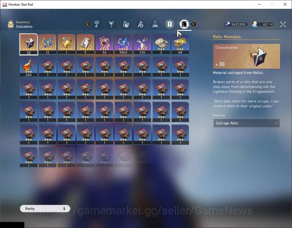 Honkai Star Rail Accounts Others ASIA |TL 40|1 Limited| Saber + Signature |1 Golden Comp|Amphoreus|Female MC|Take Mail|Check 10