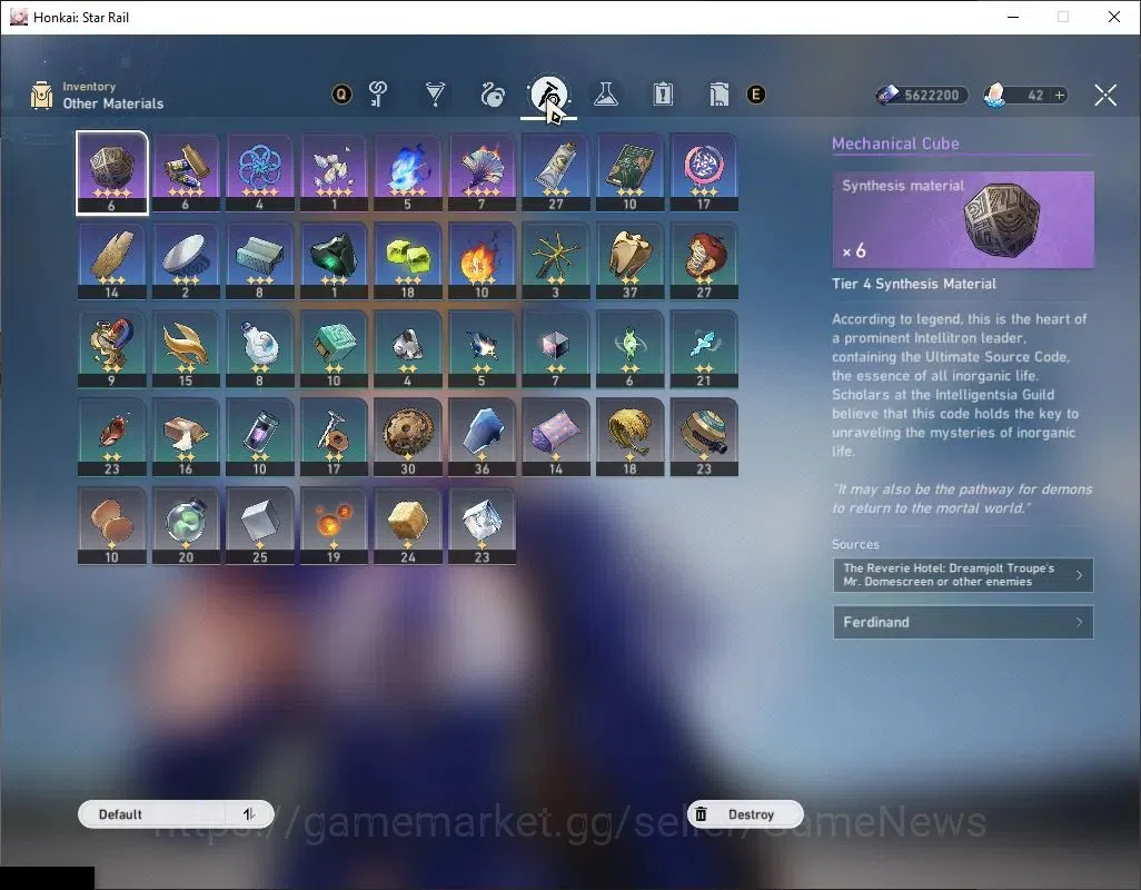 Honkai Star Rail Accounts Others ASIA |TL 40|1 Limited| Saber + Signature |1 Golden Comp|Amphoreus|Female MC|Take Mail|Check 8