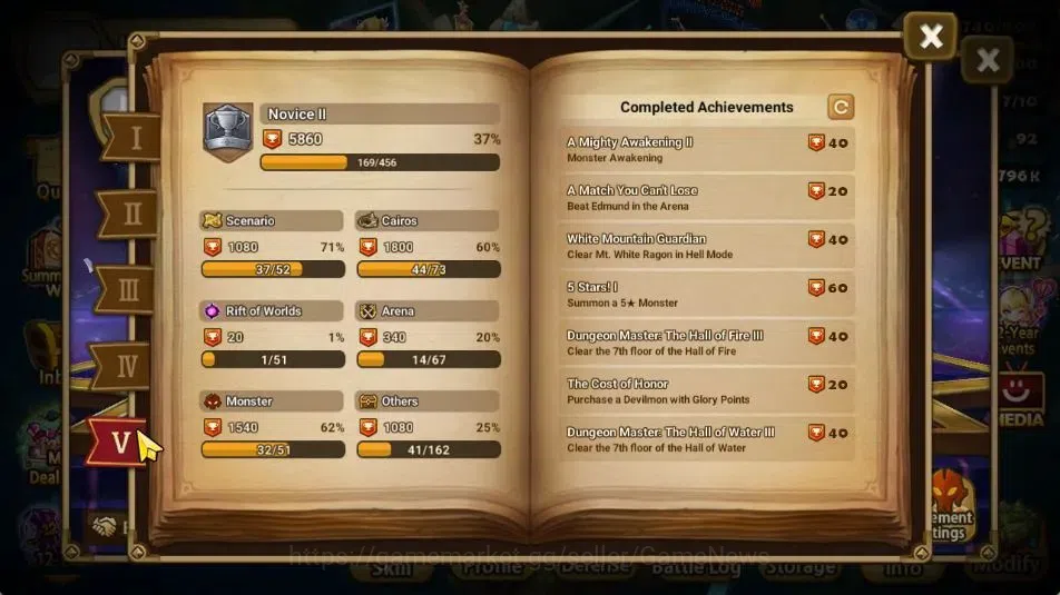 Summoners War: Sky Arena Accounts Starter GLOBAL Lv 40|Starter|1 LD [Seimei]|7 Total NB5[Josephine,Teshar,Nora,Etc]+14 7