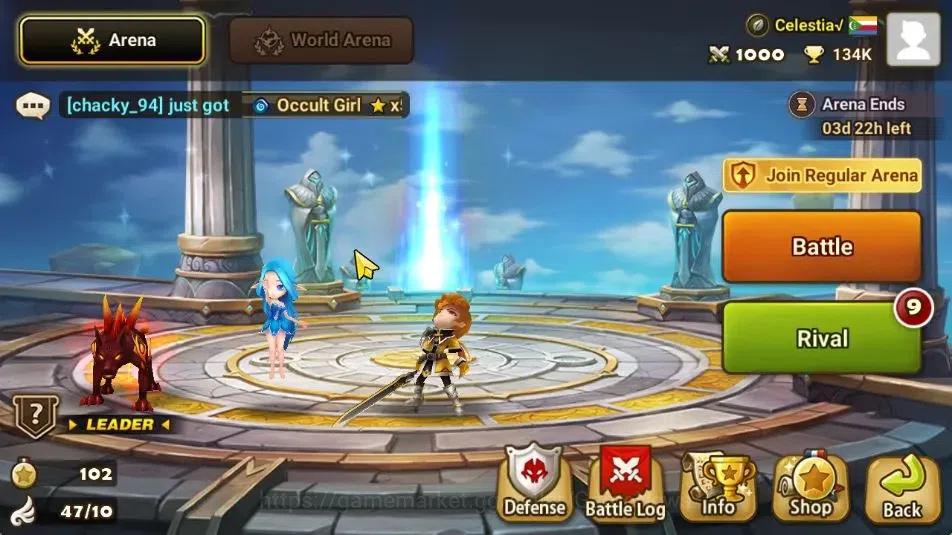 Summoners War: Sky Arena Accounts Starter GLOBAL Lv 40|Starter|1 LD [Seimei]|7 Total NB5[Josephine,Teshar,Nora,Etc]+14 9