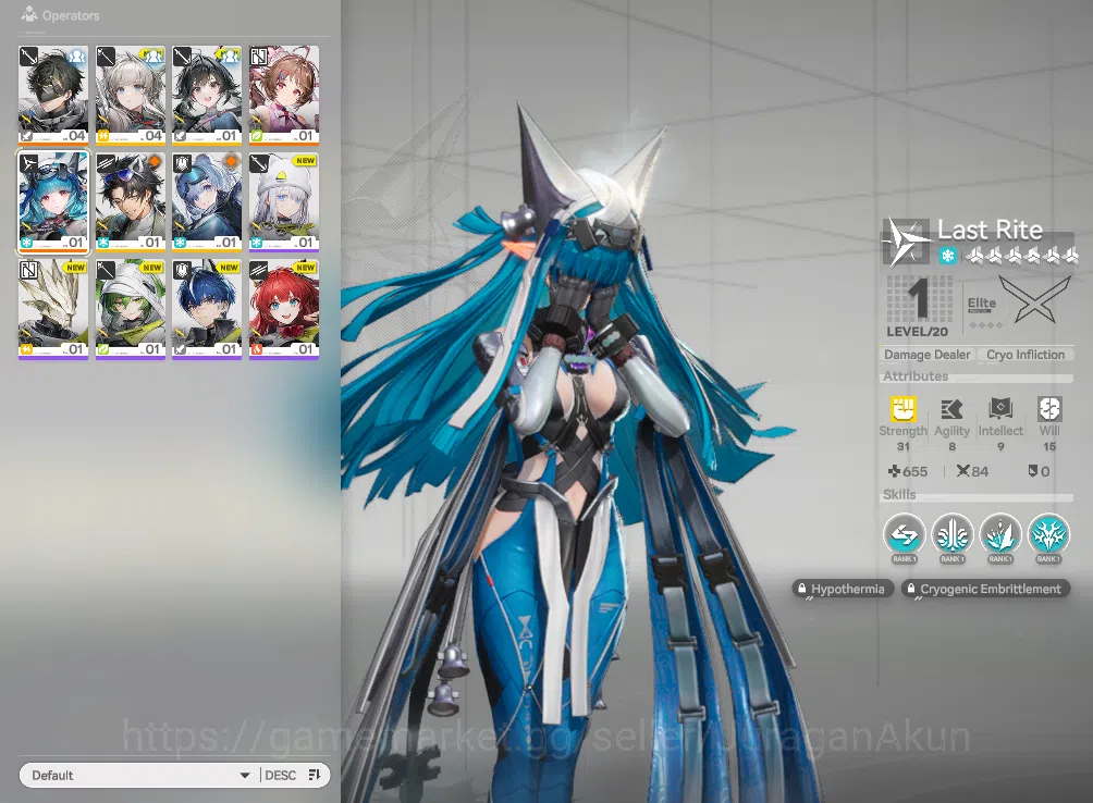 ASIA LVL 2 |Fresh Starter Last Rite & Ardelia + 4 SR Character|Male MC|Log Gryplink|Take Mail|Check SS(END1065) Arknights: Endfield Accounts ASIA LVL 2 |Fresh Starter Last Rite & Ardelia + 4 image 1