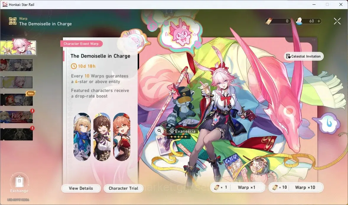Honkai Star Rail Accounts ASIA | TL 68|Dan Heng PT+Sign|Kafka+Sign|Sparkle+S image 12