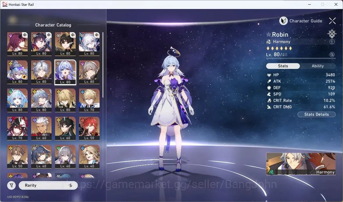 Honkai Star Rail Accounts ASIA | TL 68|Dan Heng PT+Sign|Kafka+Sign|Sparkle+S image 8