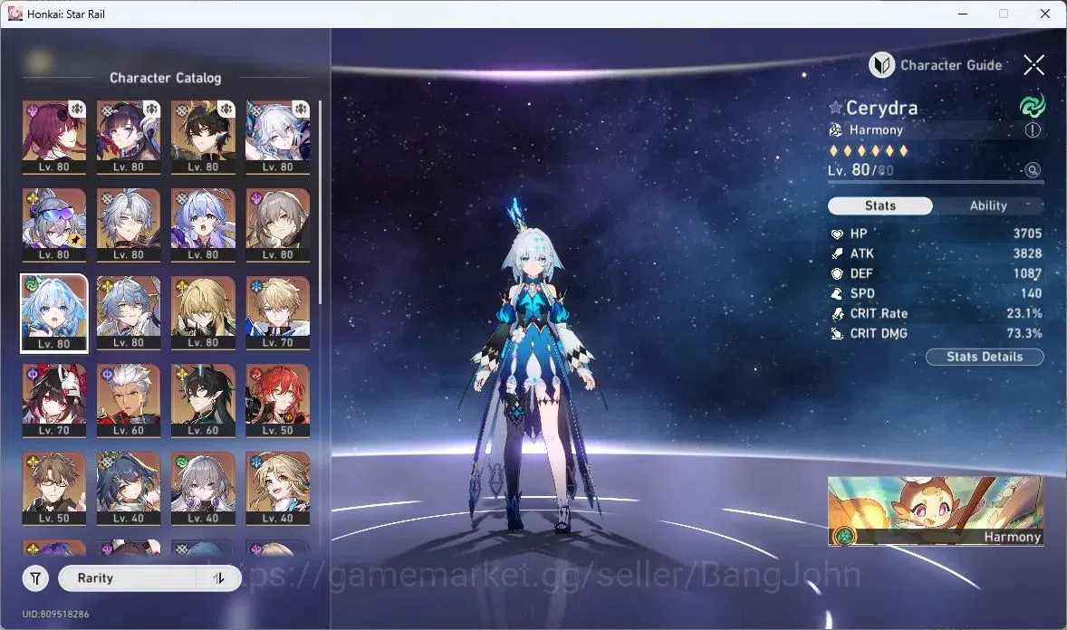 Honkai Star Rail Accounts ASIA | TL 68|Dan Heng PT+Sign|Kafka+Sign|Sparkle+S image 9