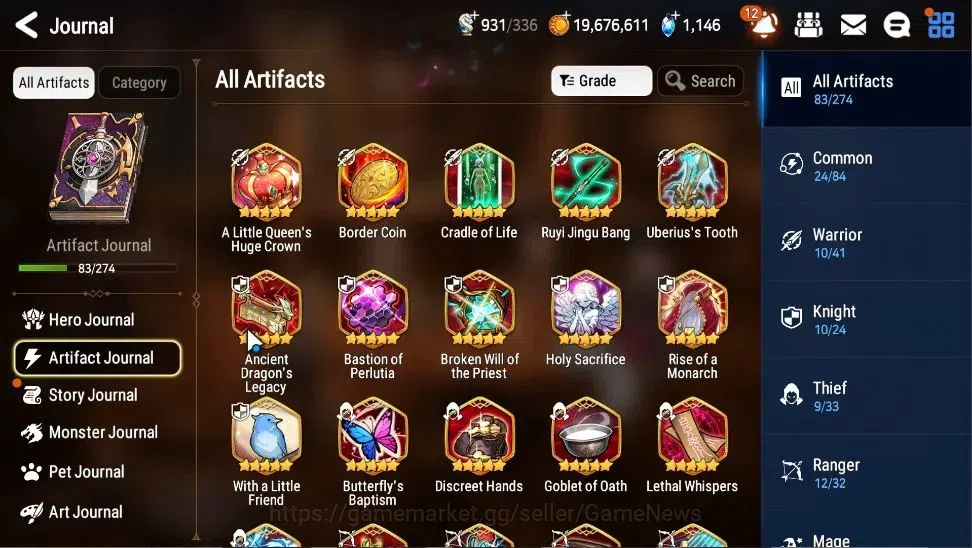 Epic Seven Accounts GLOBAL|UnVerif|17 ML(Rhianna&Luciel[296 SPD],SN Yu image 12