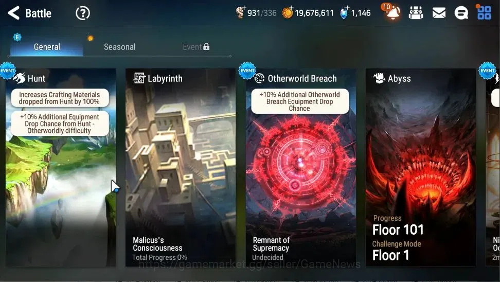 Epic Seven Accounts GLOBAL|UnVerif|17 ML(Rhianna&Luciel[296 SPD],SN Yu image 19