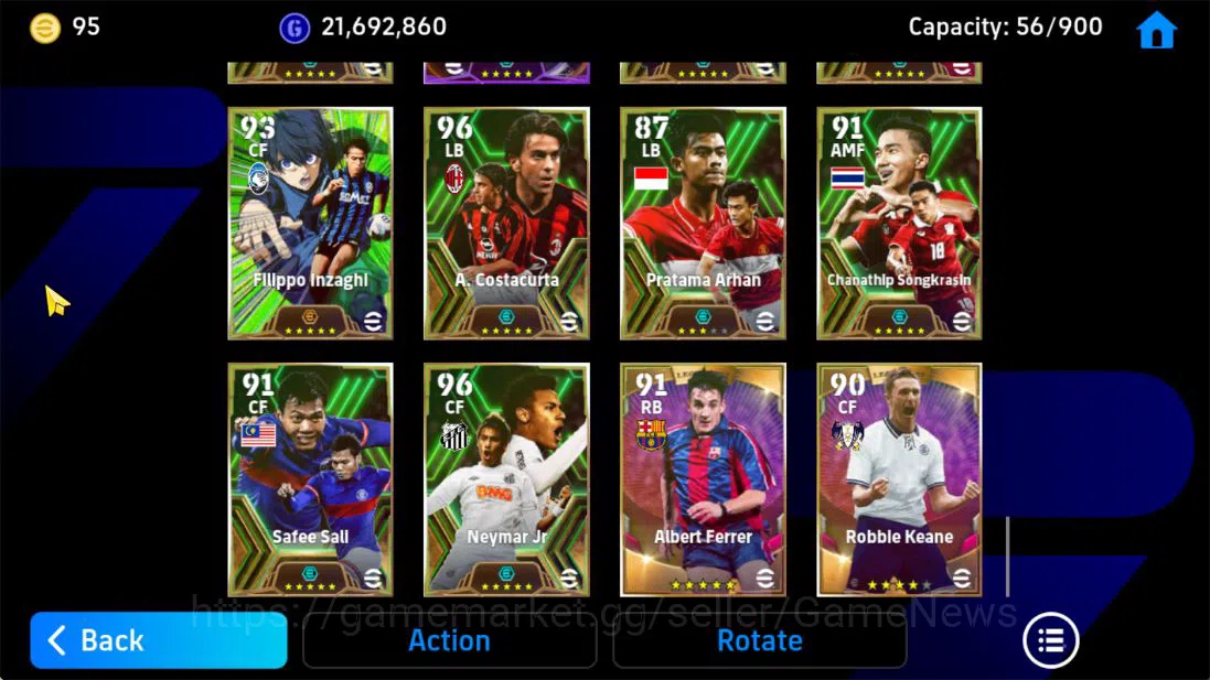 eFootball Accounts Mobile|Bullet Header(Darwin Nunez),Blitz Curler(Ne image 11