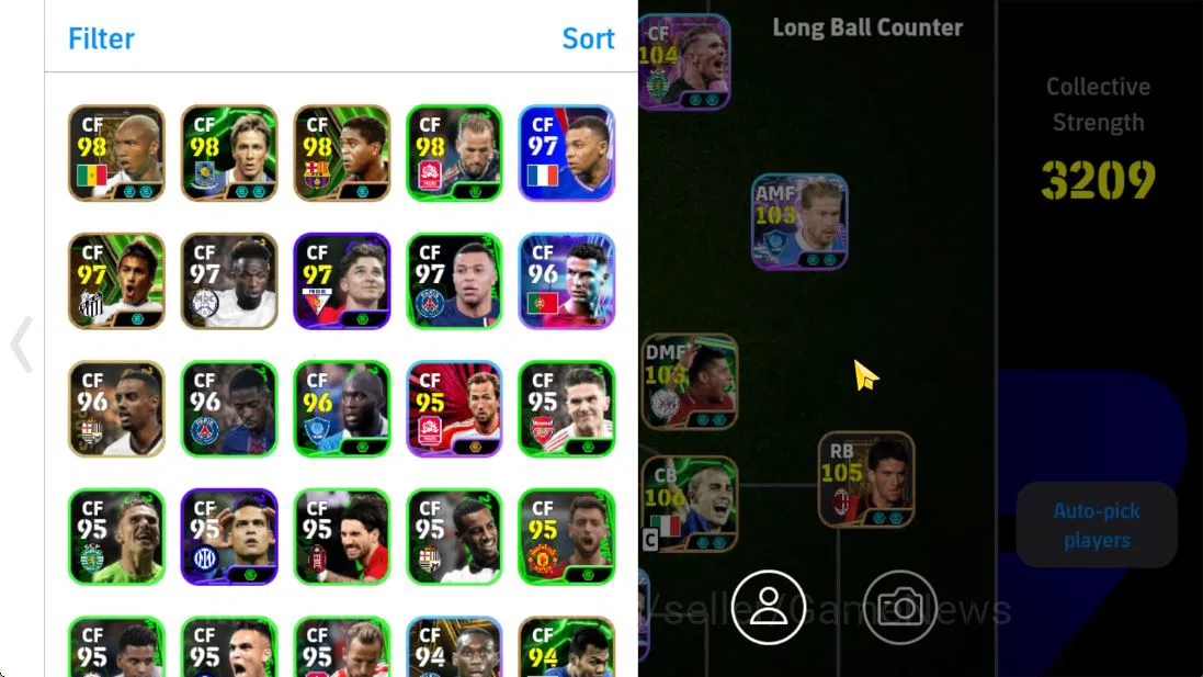 eFootball Accounts Mobile|Bullet Header(Darwin Nunez),Blitz Curler(Ne image 4