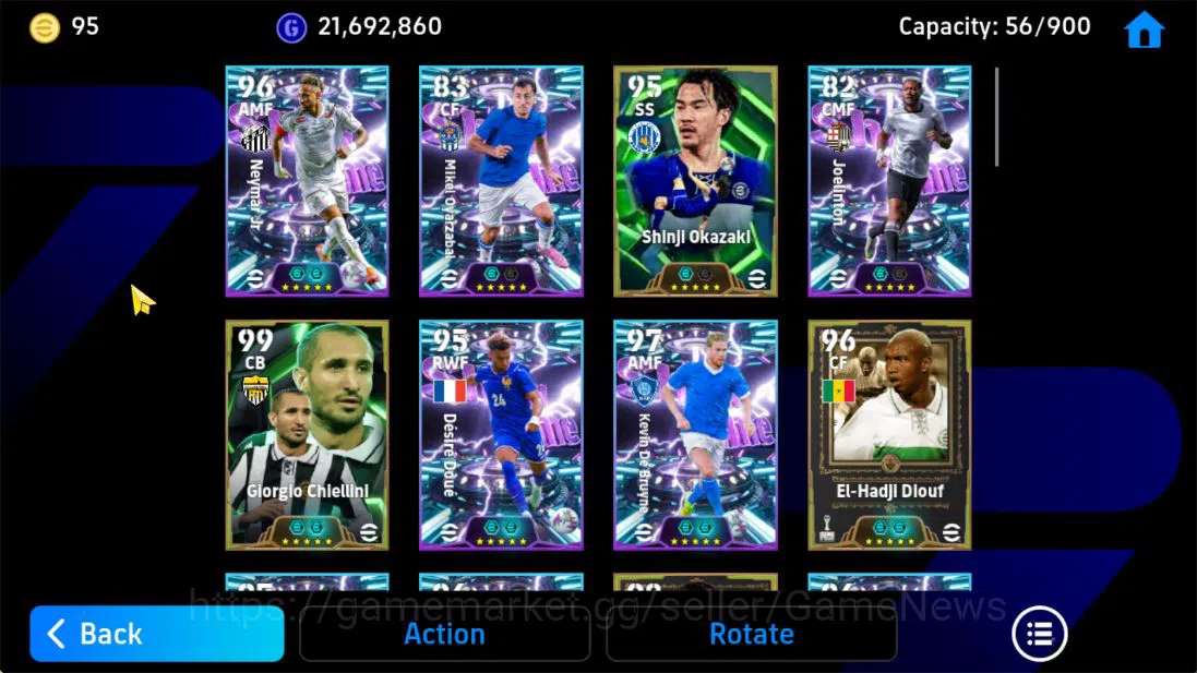 eFootball Accounts Mobile|Bullet Header(Darwin Nunez),Blitz Curler(Ne image 5