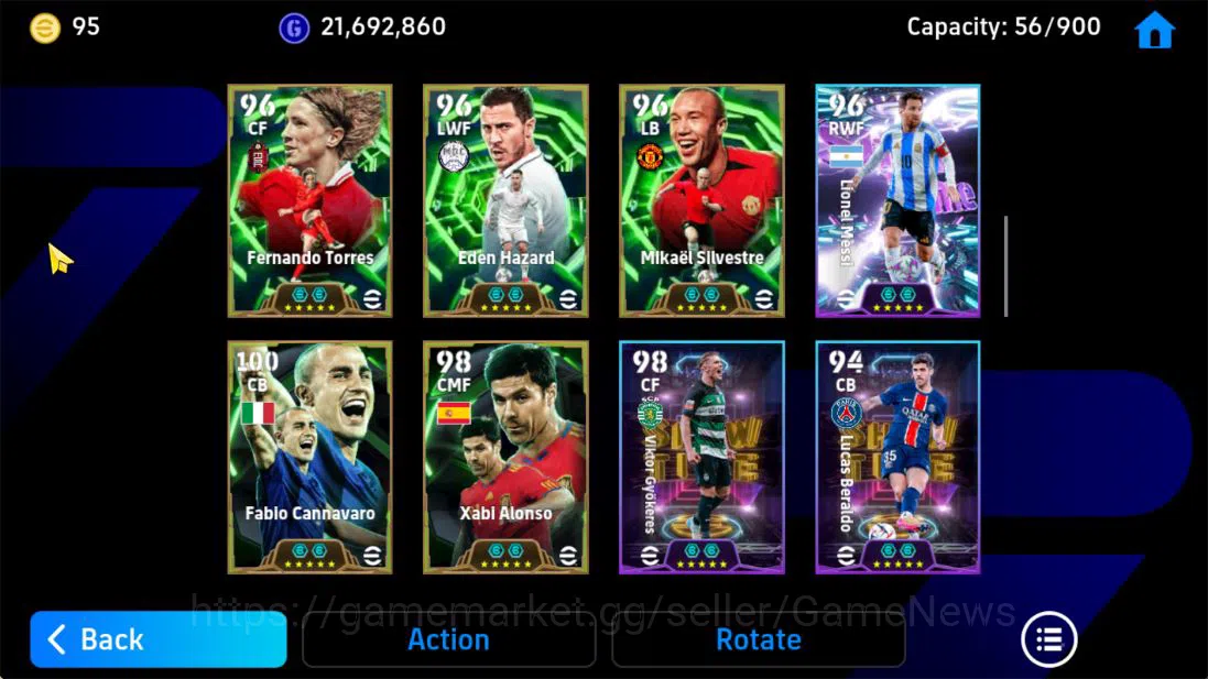 eFootball Accounts Mobile|Bullet Header(Darwin Nunez),Blitz Curler(Ne image 7