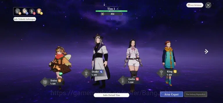 The Seven Deadly Sins: Origin Accounts EUROPE | Fresh Starter Lvl 2 |4 SSR|,Daisy,Drake,K image 2