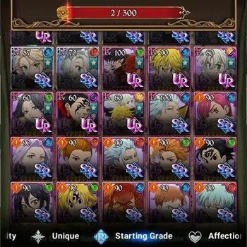 The Seven Deadly Sins: Grand Cross Endgame ASIA|4M CC|2 LS,24 Dm|6 LR+6 UR|Roxy2/6,Desire,H G image 1