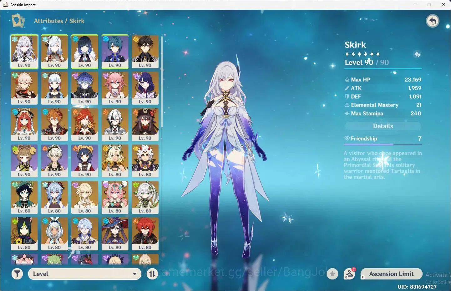 Genshin Impact Accounts ASIA | AR 49|22 Limit+8 Standar|[Zhongli+Sign],Aya image 2