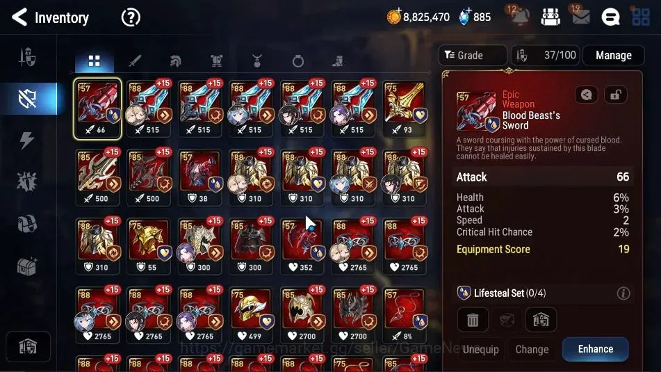 Epic Seven Accounts GLOBAL Unverif|New Era|3 ML(Rhiana & Luciel,Straze image 14