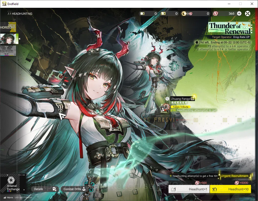 Arknights: Endfield Accounts NA/EU|Lv2|Fresh Starter|SSR2(1Limit)+1(*6WP)|Zhuan image 2