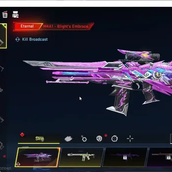 Blood Strike Accounts Starter ASIA|STARTER 1 ETERNAL: M4A1-Blight's Embrace LV.2|1 ULTRA: Galil-Knight|1 Legendary