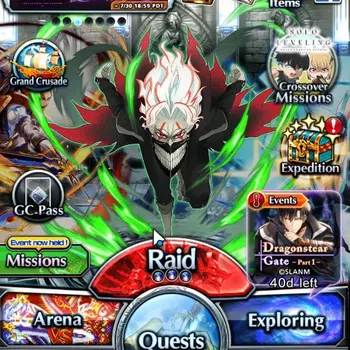 Grand Summoners End-Game Global|Rank 169|2 SpArt|33 Ascend 17 TW|(Okarun,Ho image 1