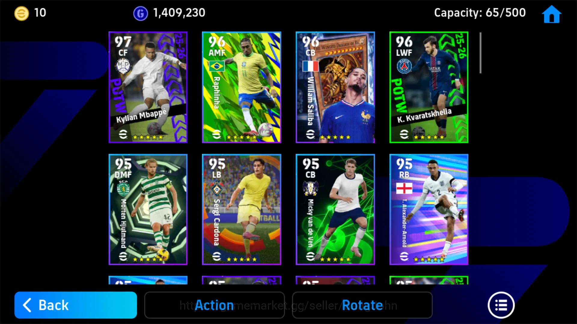 eFootball Accounts Others Power 3145 | Wayne Rooney Epic DB | Raul Epic DB | Kevin De Bruyne EFB410B 5