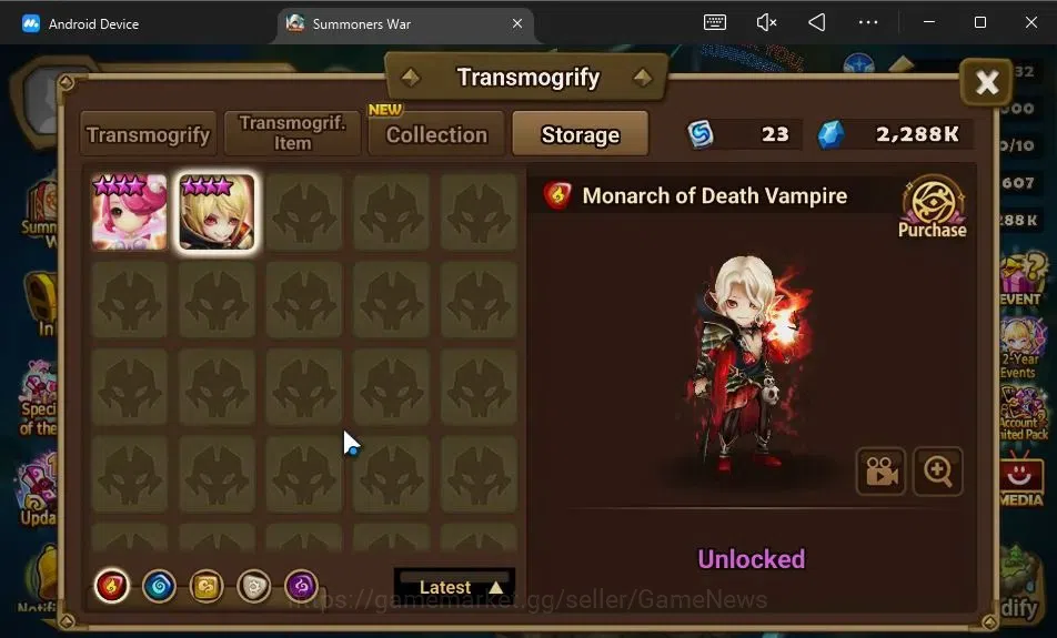 Summoners War: Sky Arena Accounts GLOBAL Lv 56|2 LD[Eludia,Alexandra]|20 Total NB5[A image 13