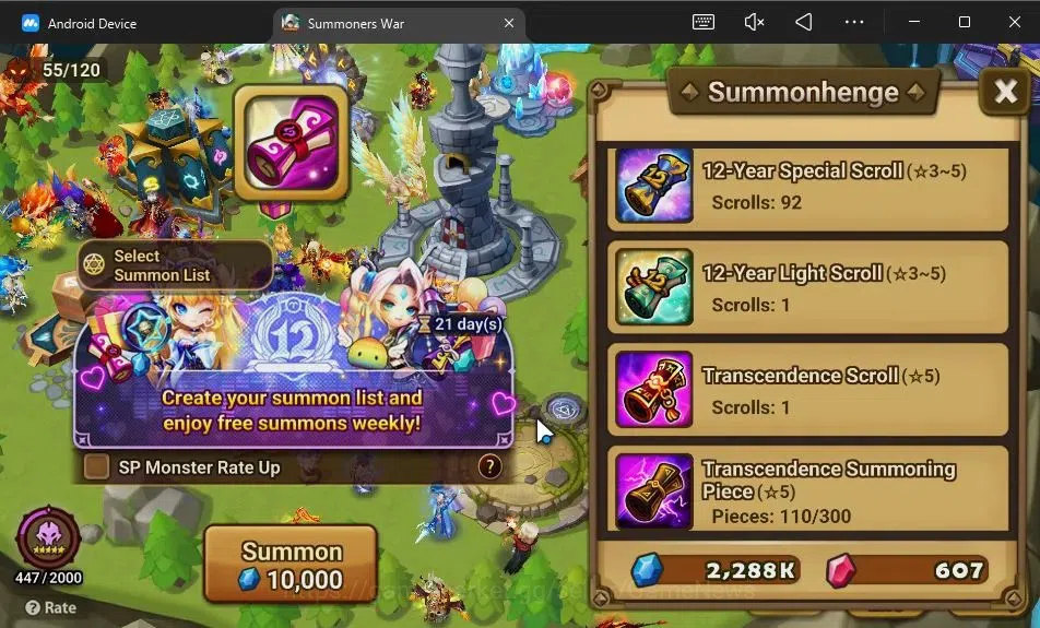 Summoners War: Sky Arena Accounts GLOBAL Lv 56|2 LD[Eludia,Alexandra]|20 Total NB5[A image 15