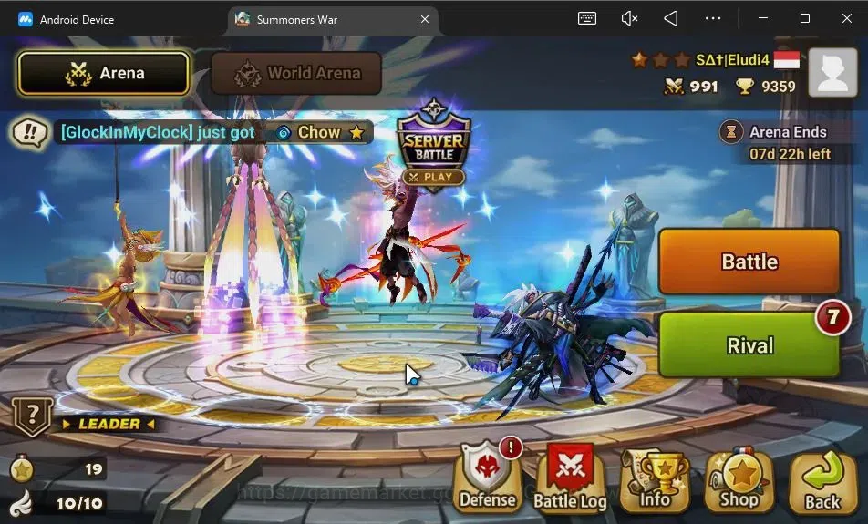 Summoners War: Sky Arena Accounts GLOBAL Lv 56|2 LD[Eludia,Alexandra]|20 Total NB5[A image 9