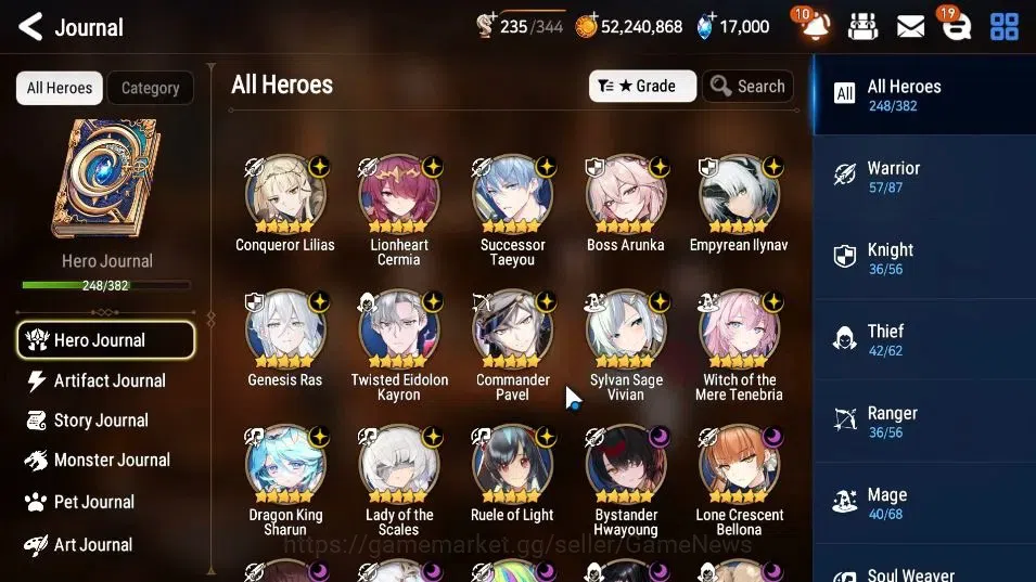 Epic Seven Accounts ASIA|27 ML(Salome,SN Yulha,Shepherd ot Dark Diene, image 5