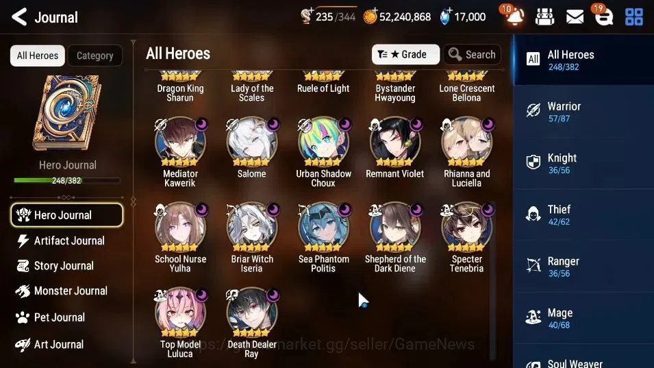 Epic Seven Accounts ASIA|27 ML(Salome,SN Yulha,Shepherd ot Dark Diene, image 6