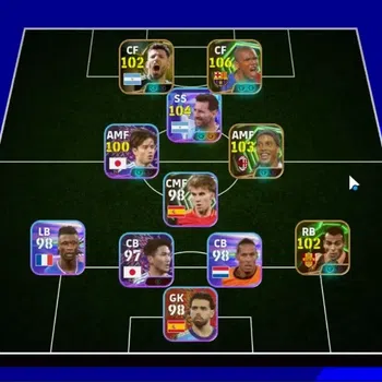 eFootball Accounts Legends & Iconic Players Android|5 Epic Samuel Eto'o,Ronaldinho Gaucho,Sergio Aguero,Cafu|6 Show Time