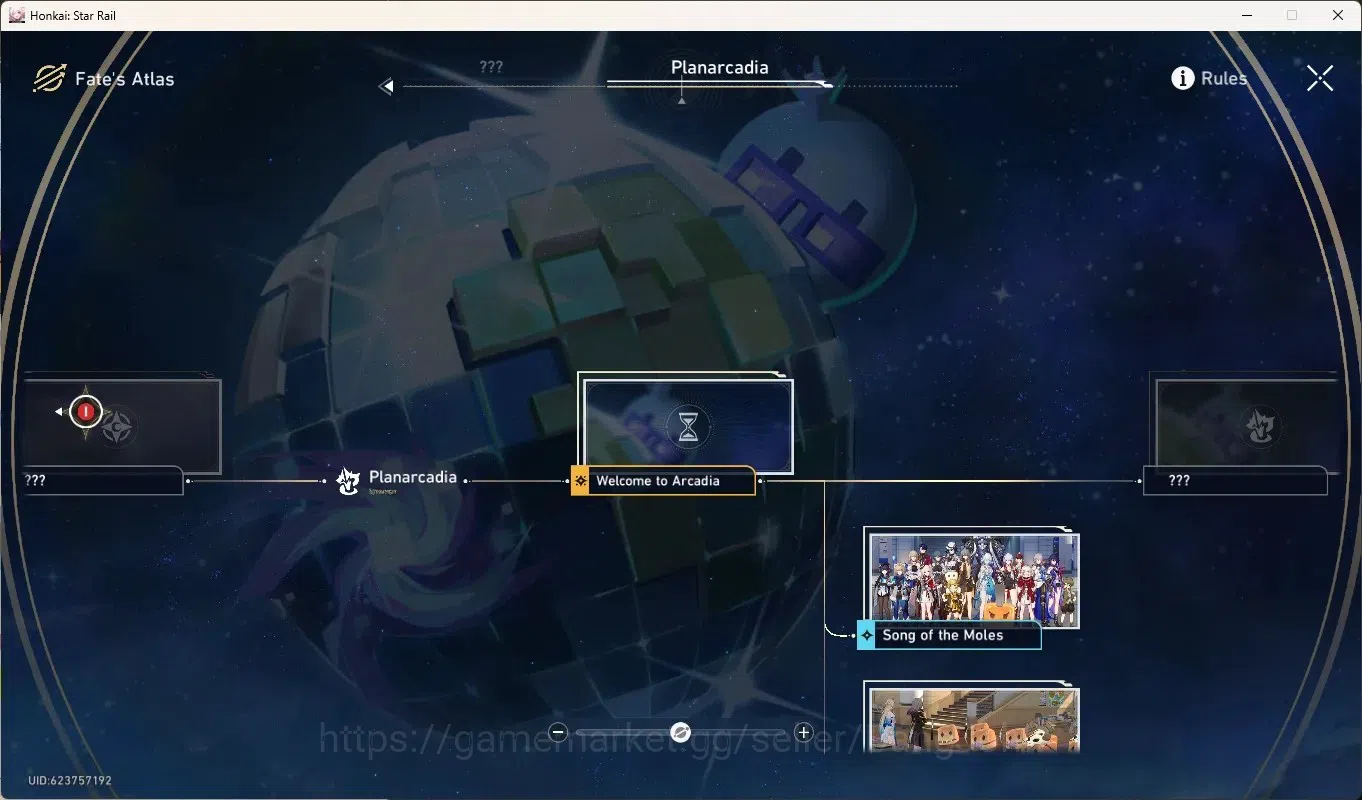 Honkai Star Rail Accounts End Game America|TL 60|7 15