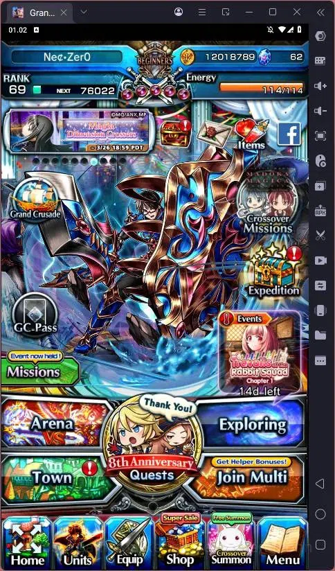 Grand Summoners Accounts Others Global |Ascend 19| Islid TW, Touma TW, Accelerator , Jay, Long, Madoka Kaname TW etc |Check 1